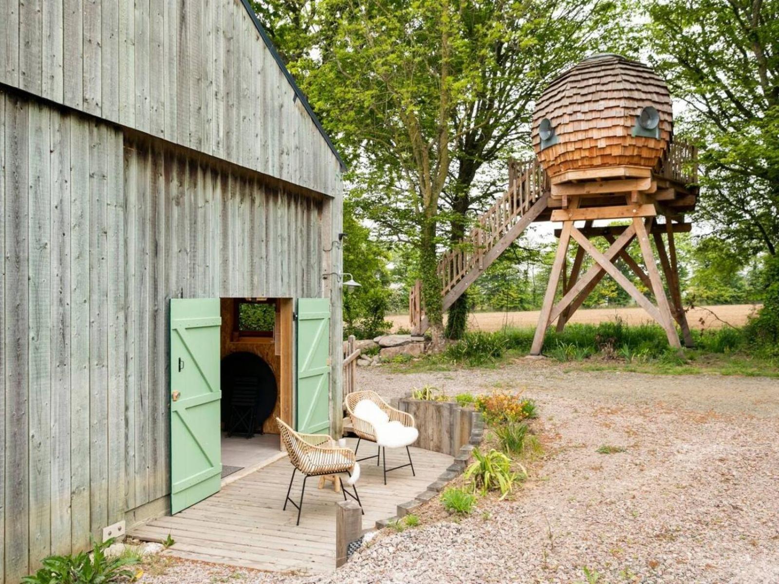 La Ville Es Renais - Ferme Et Maison D'Hotes Insolite Erquy Ngoại thất bức ảnh